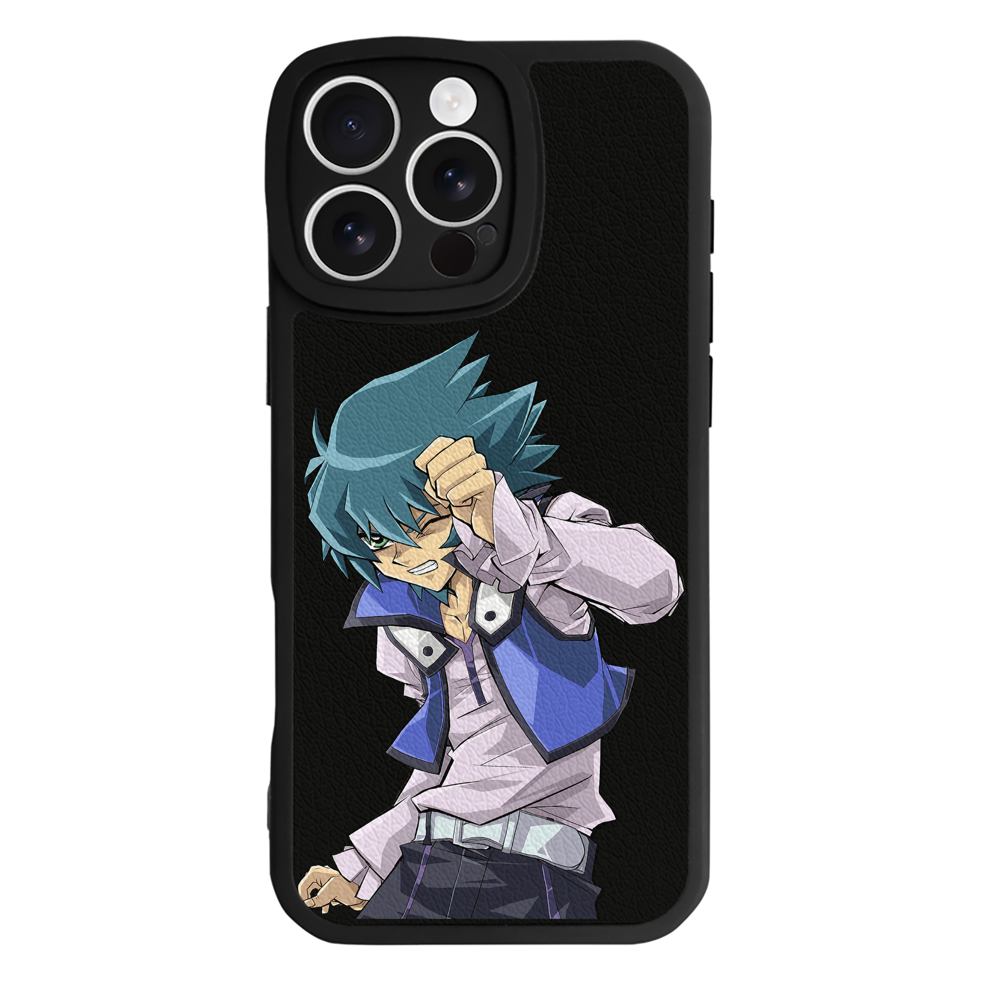 遊☆戯☆王 Yu-Gi-Oh! 【iPhone 16シリーズ対応】シリコンスマホケース（レザー調） 材質：シリコン